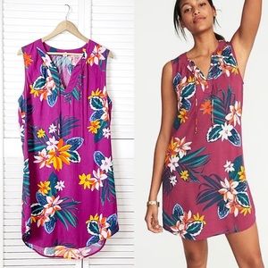 Old navy tropical shift dress